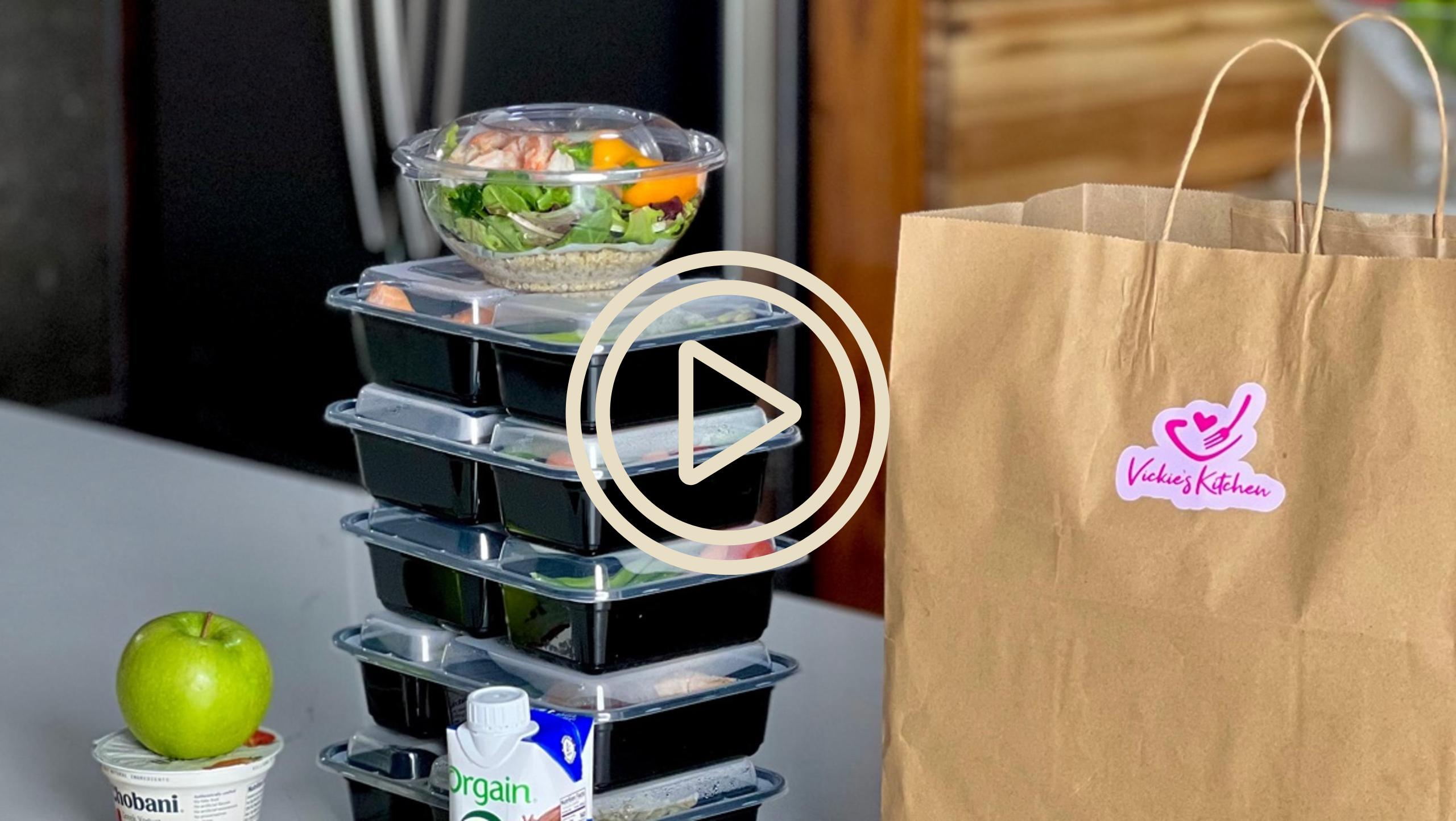 Cargar video: Elige tu paquete, confirma tu orden y recibe a domicilio tus comidas de la semana.