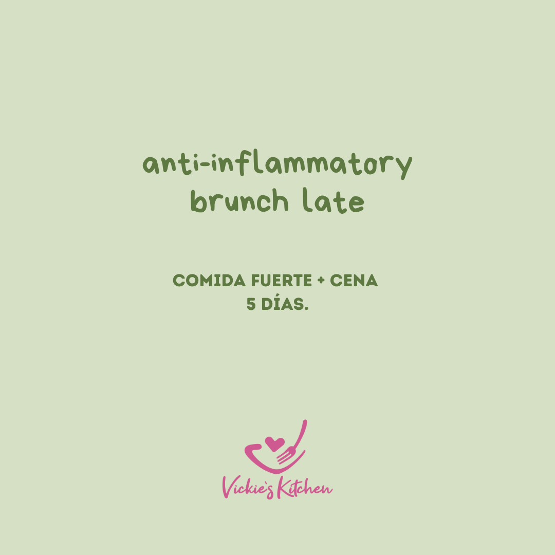 Antiinflamatorio - Brunch late.