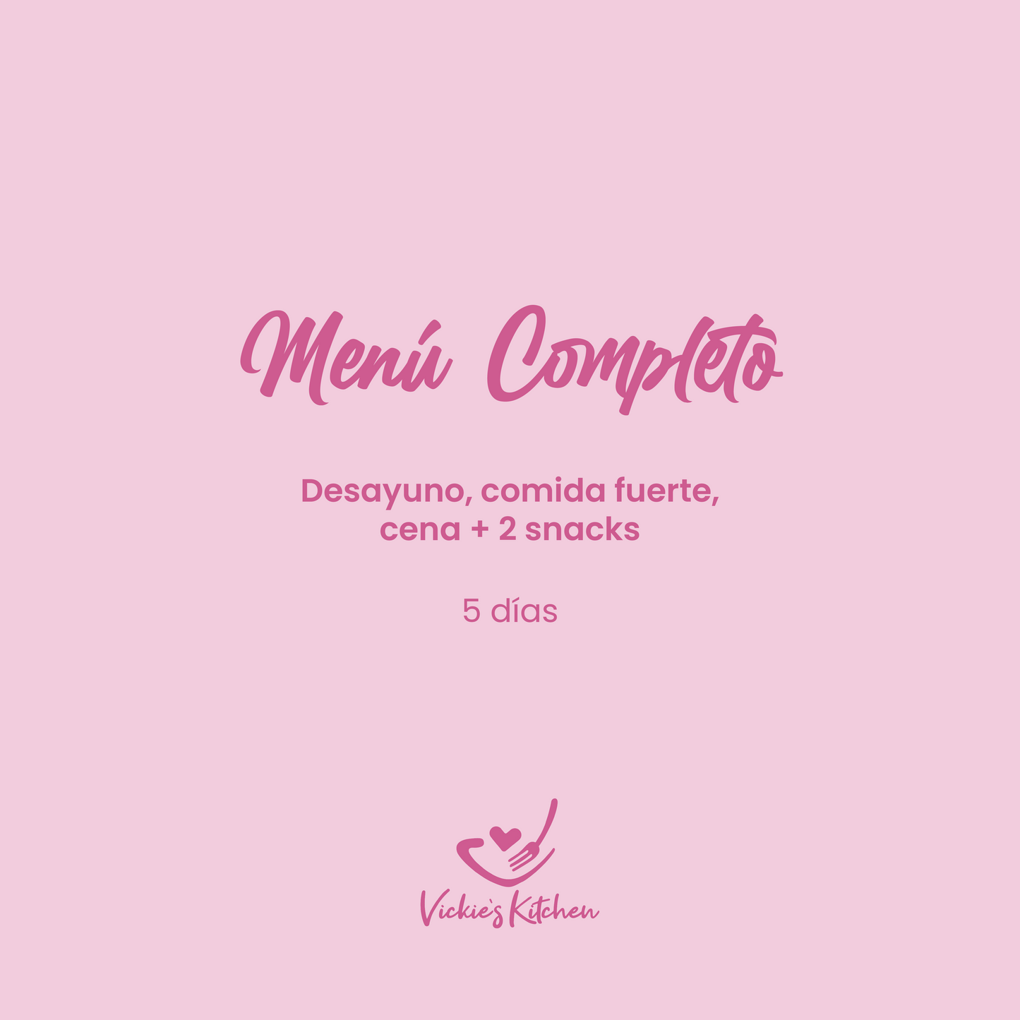 Menú Equilibrio.